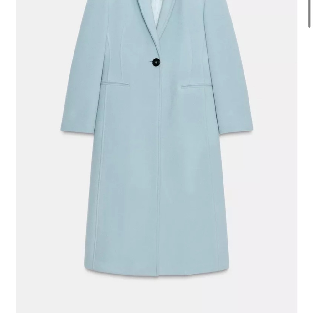 Zara Light Blue Coat
